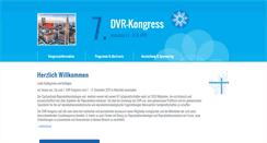 Desktop Screenshot of dvr-kongress.de